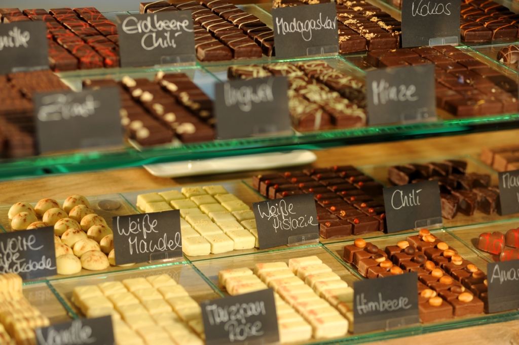 Belgische Pralinen | Schokoladen und Kaffee Laden in München
